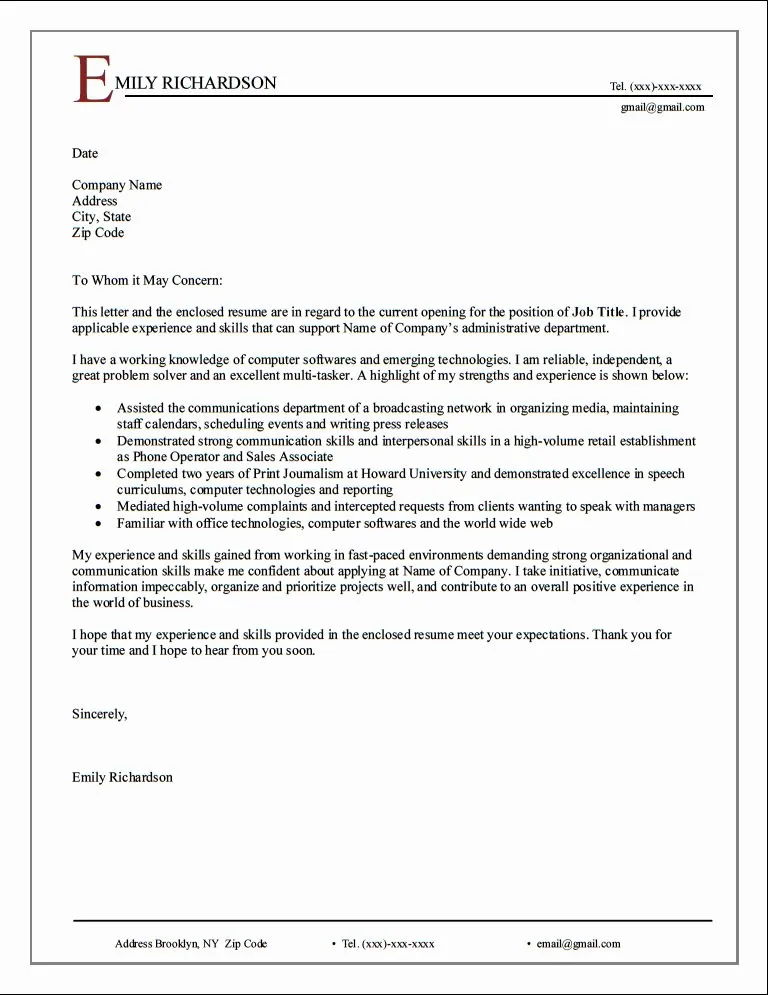 36398 highlight relevant skills