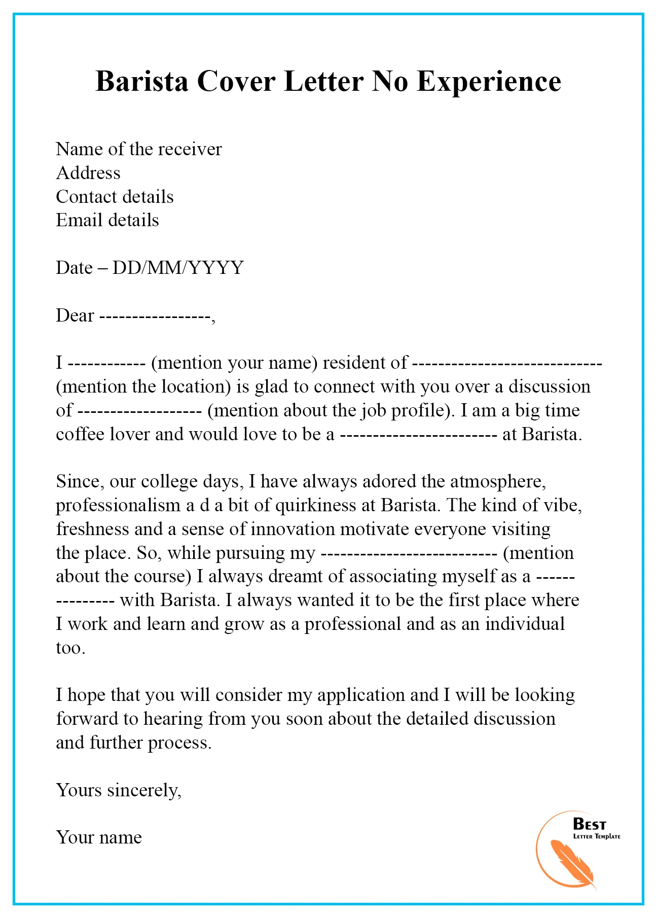 36407 proofreading cover letter