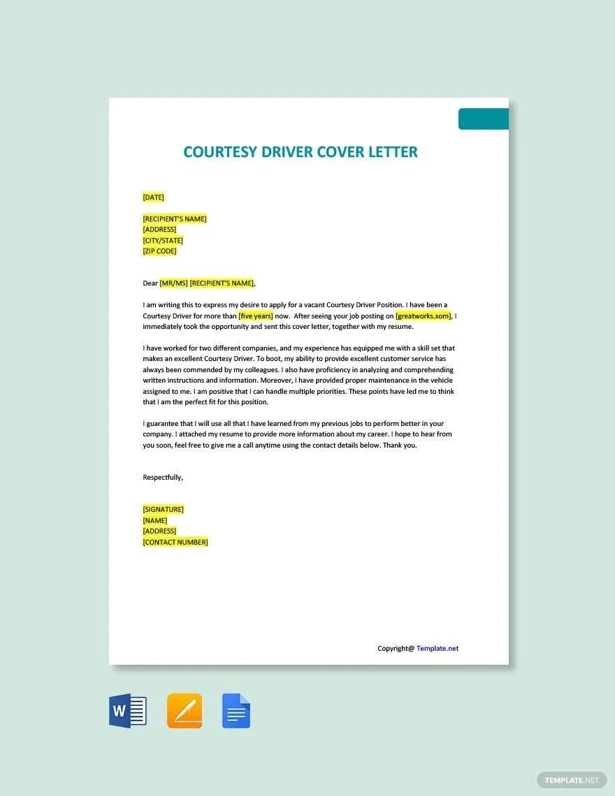 36415 cover letter formatting