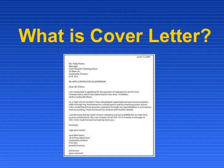 36419 cover letter components