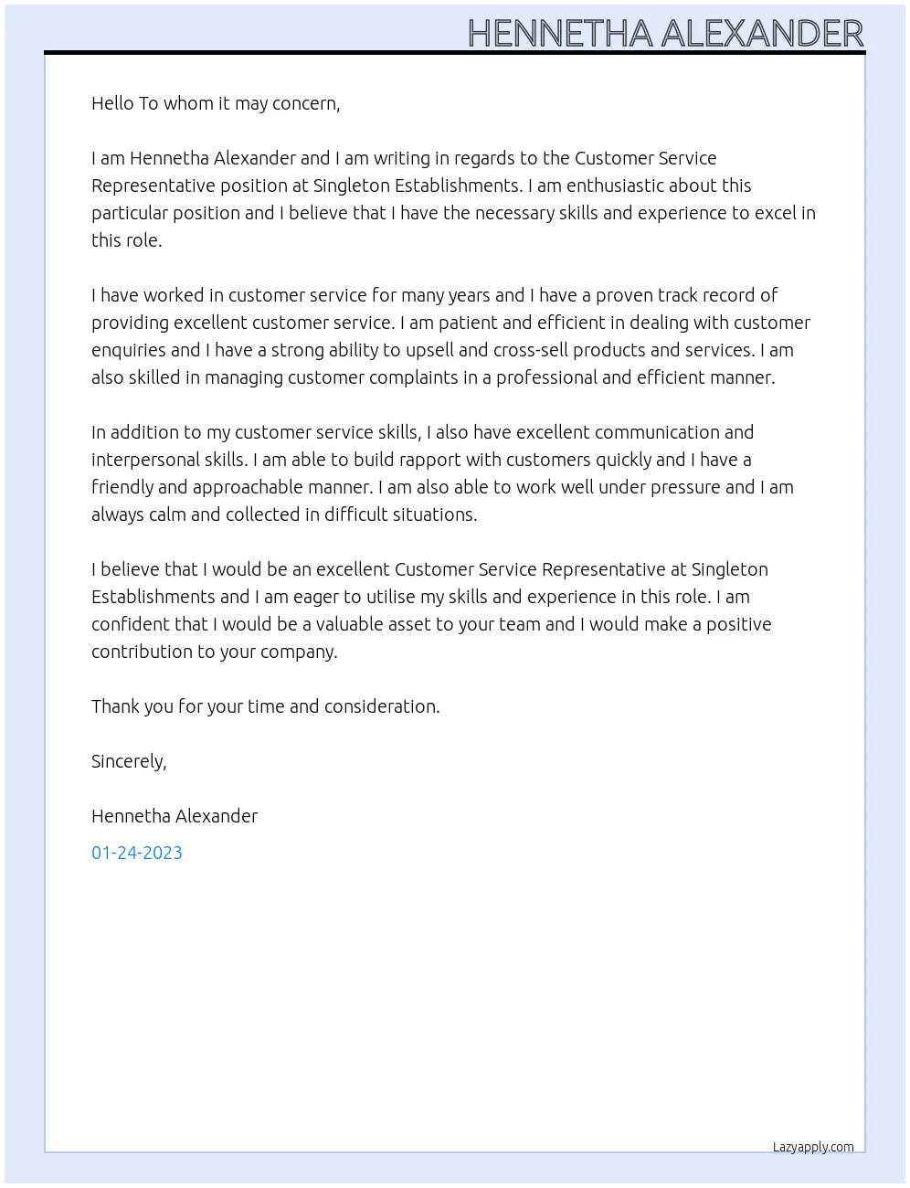 36421 customer service skills