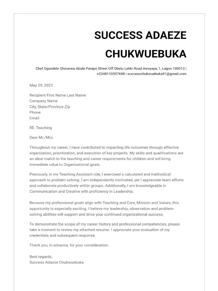 36431 proofreading cover letter