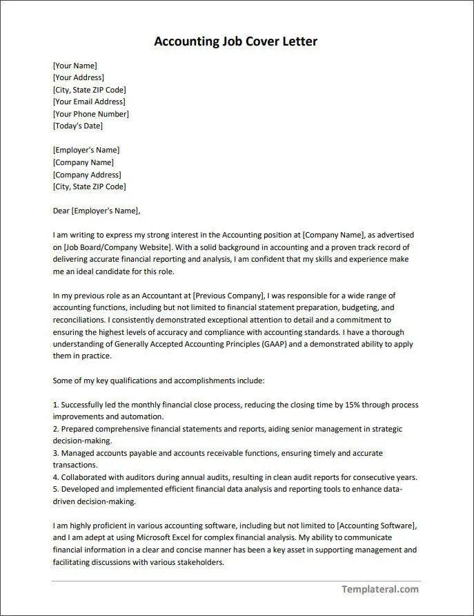 36433 cover letter skills