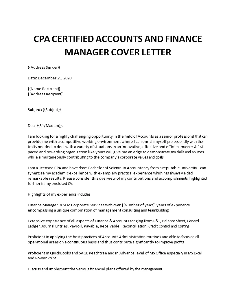 36440 cpa cover letter example recent graduate