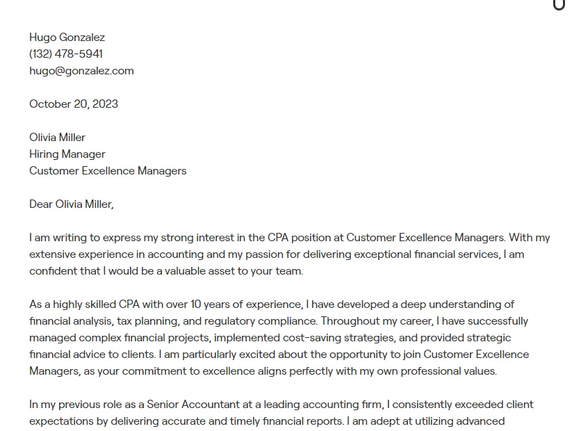 36440 cpa cover letter format