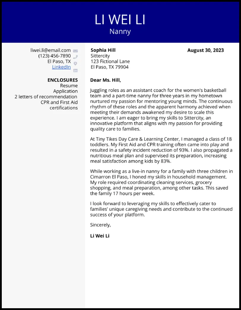 36447 family and nanny relationship