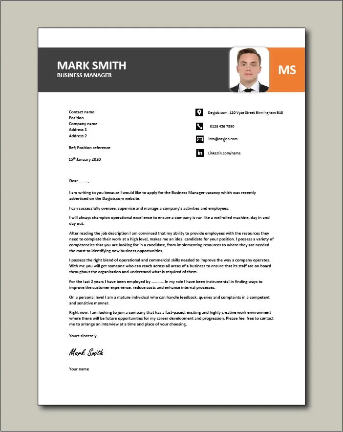 36450 cover letter manager template 3