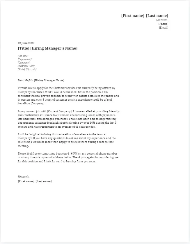 36463 cover letter template
