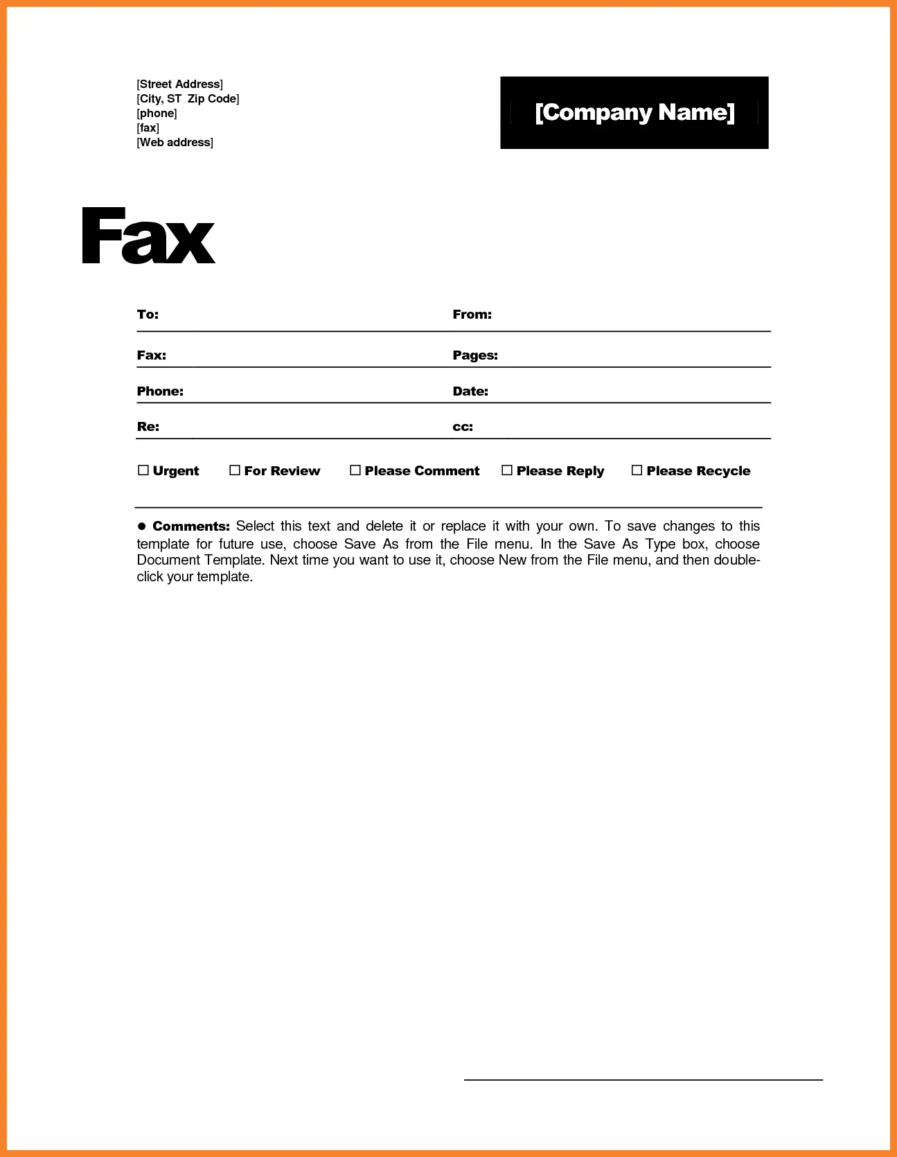 36490 blank fax cover letter 6