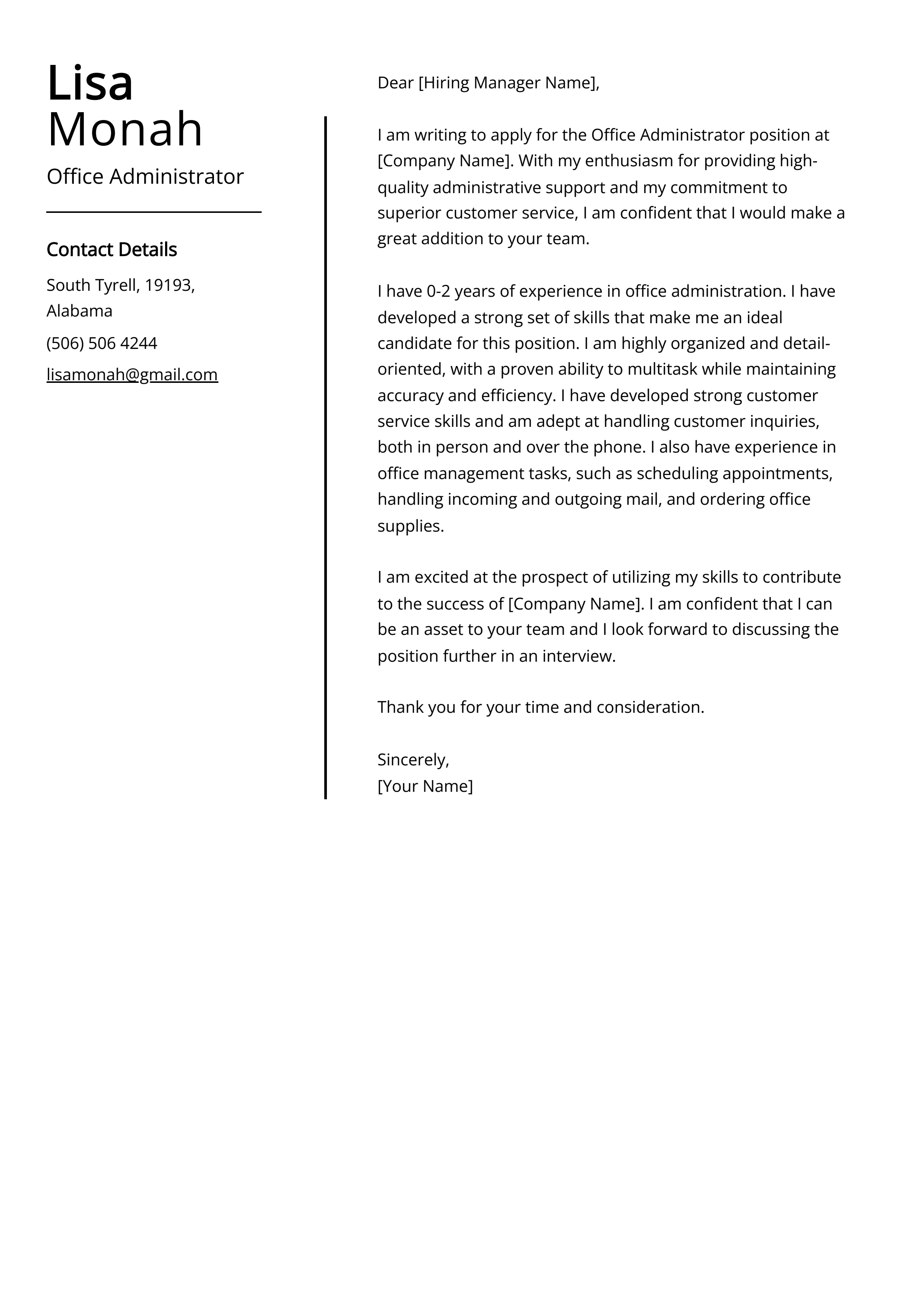36494 proofreading cover letter