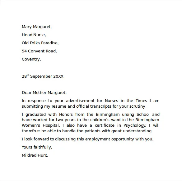 36500 formatting cover letter