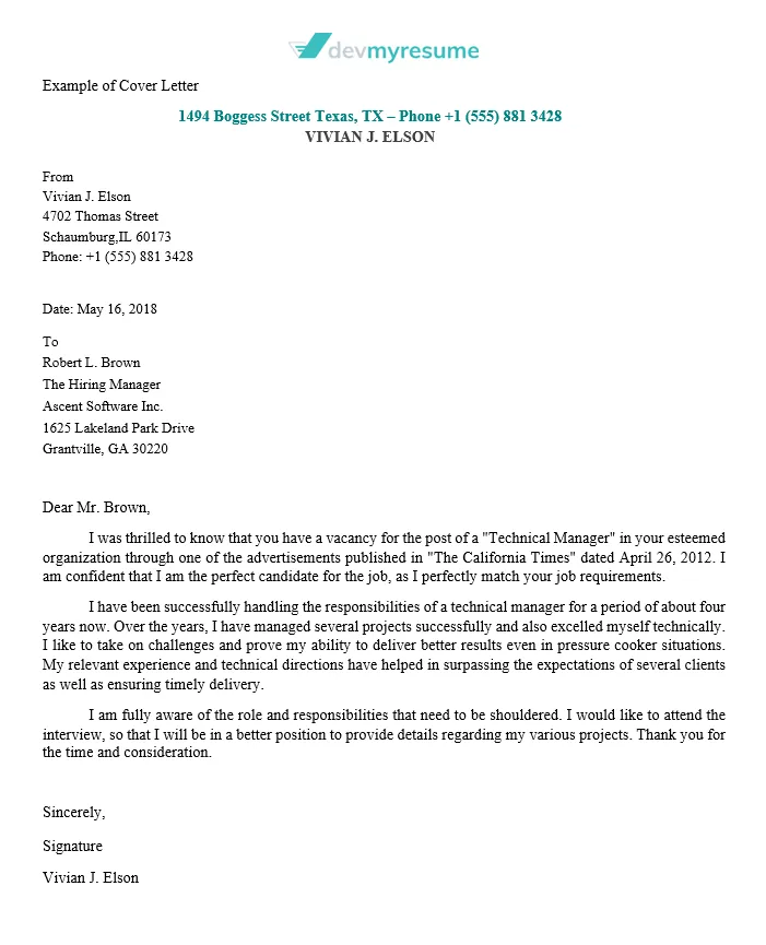 36509 cover letter example 1