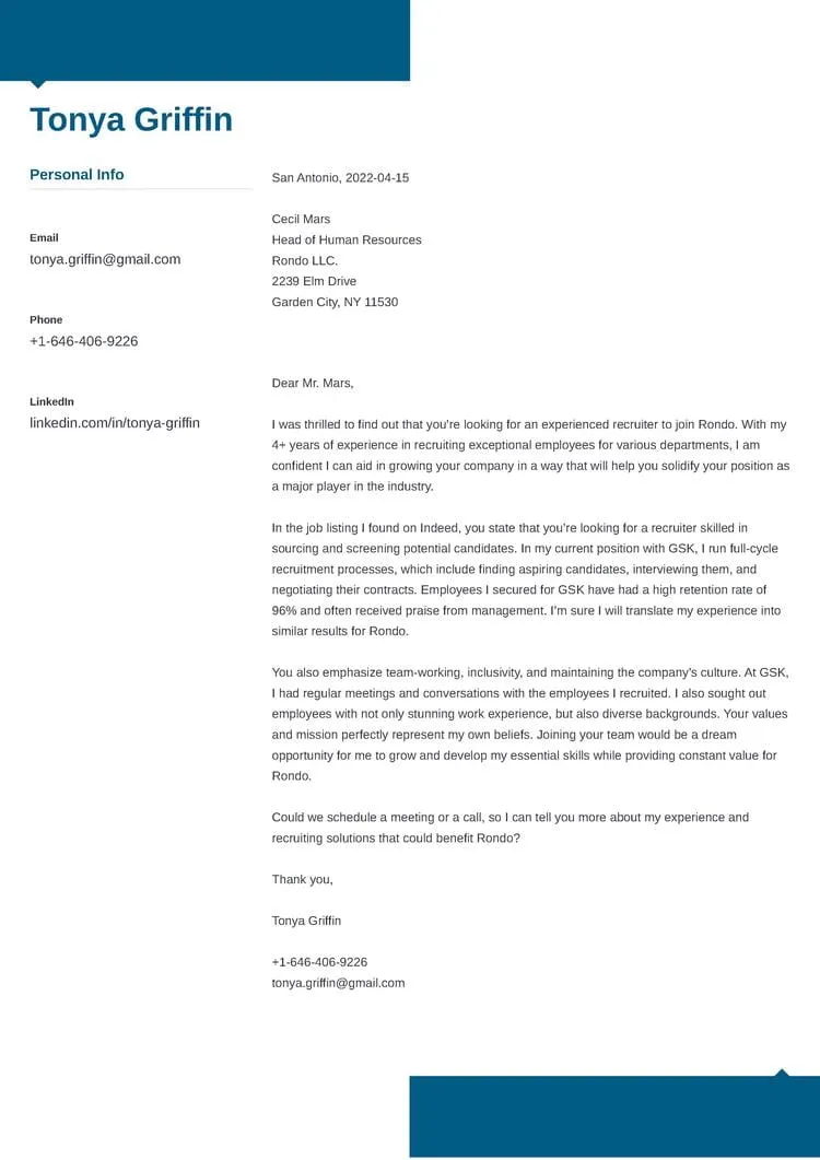 36517 tailoring cover letter