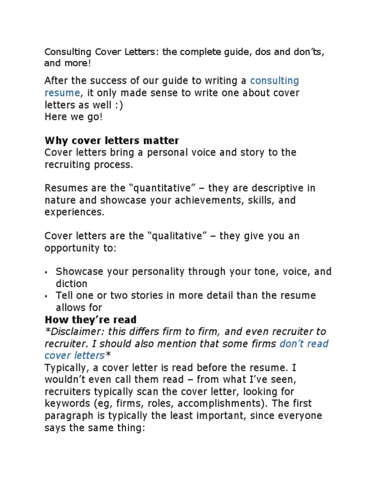 36523 management consultant cover letter