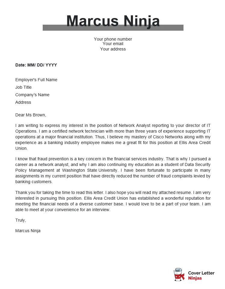 36524 it job cover letter