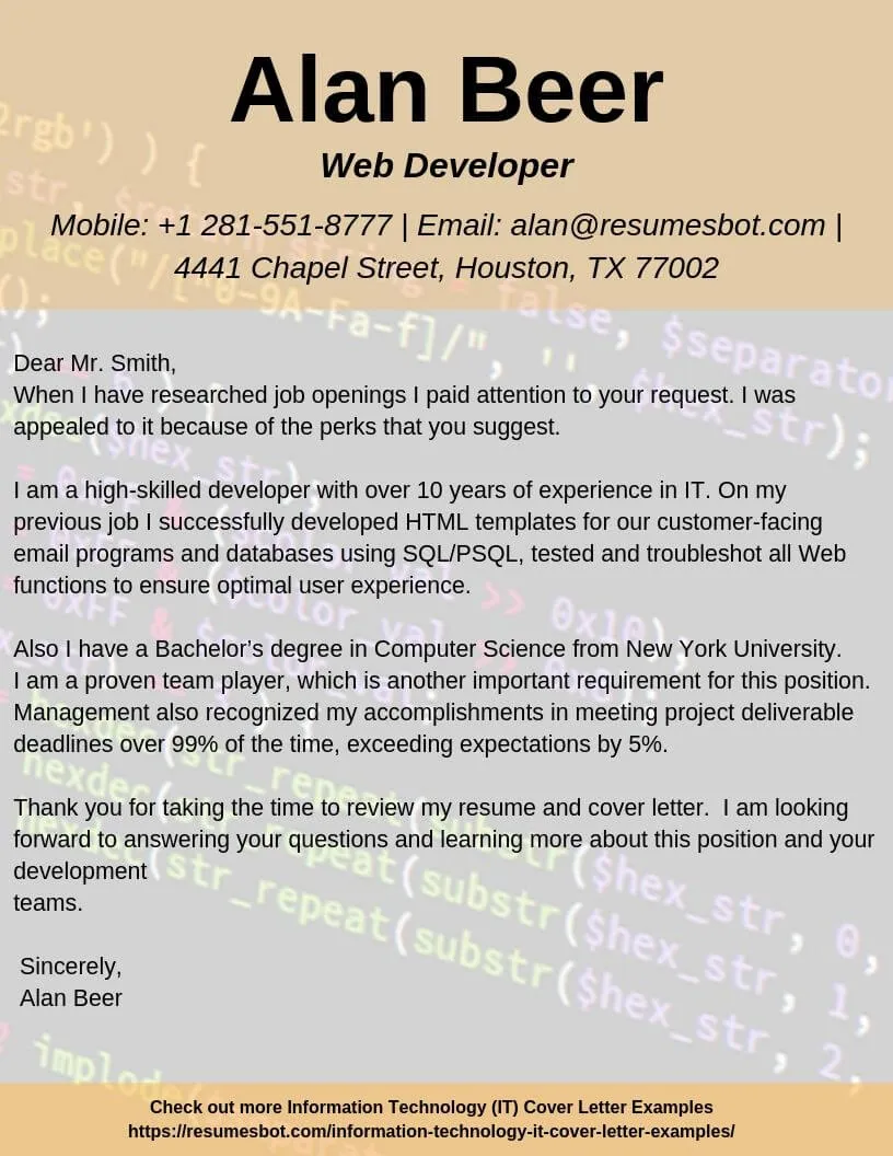 36532 cover letter web developer 4