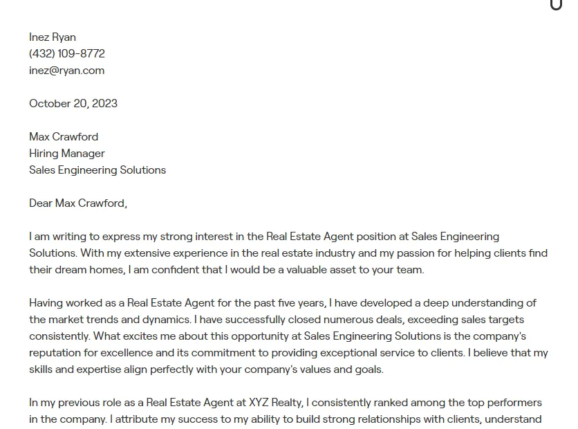 36533 real estate cover letter 5