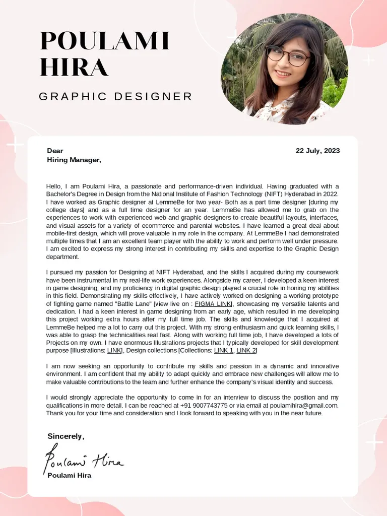 36550 graphic design cover letter header