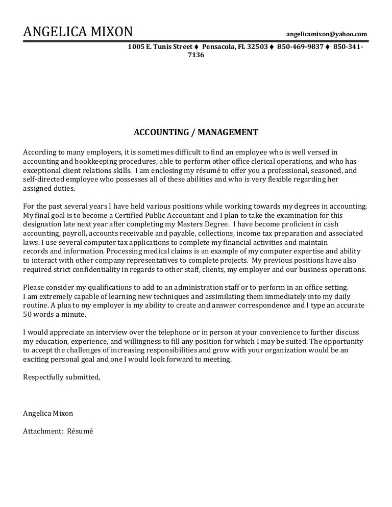 36554 formatting cover letter