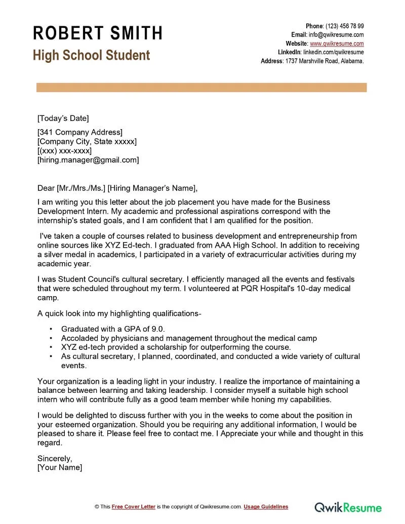 36555 scholarship cover letter