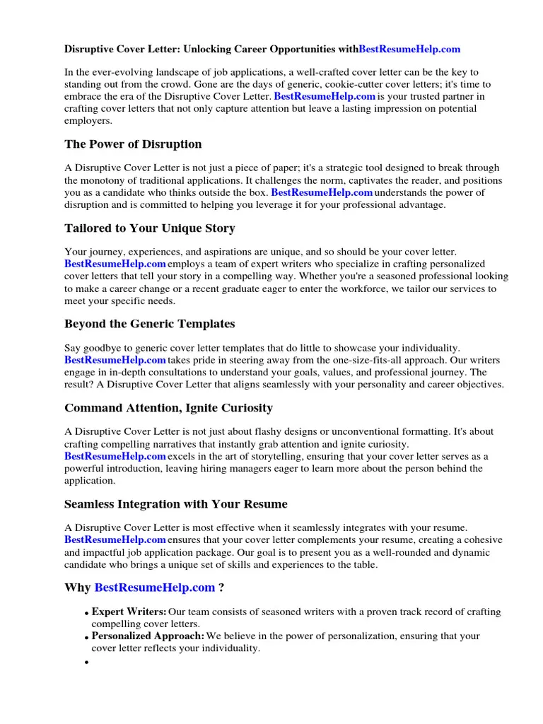 36557 resume and cover letter