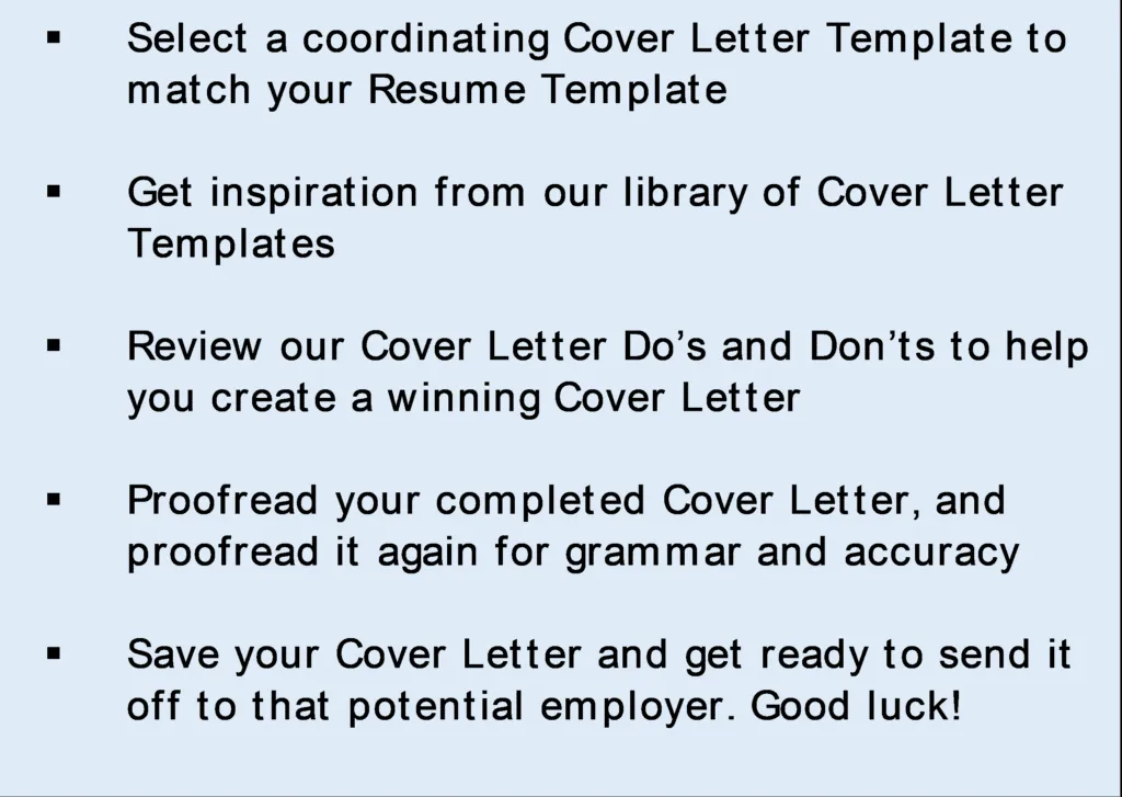 36575 cover letter resume components