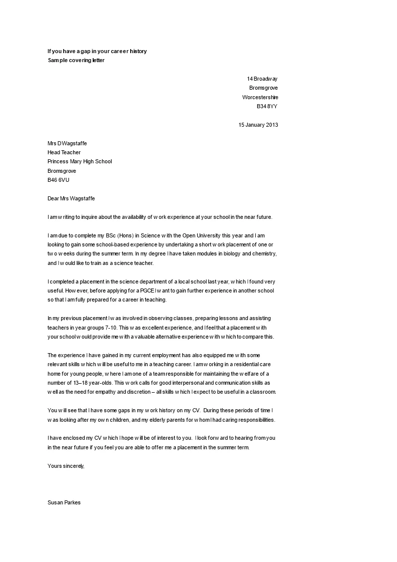 36586 biology teacher cover letter