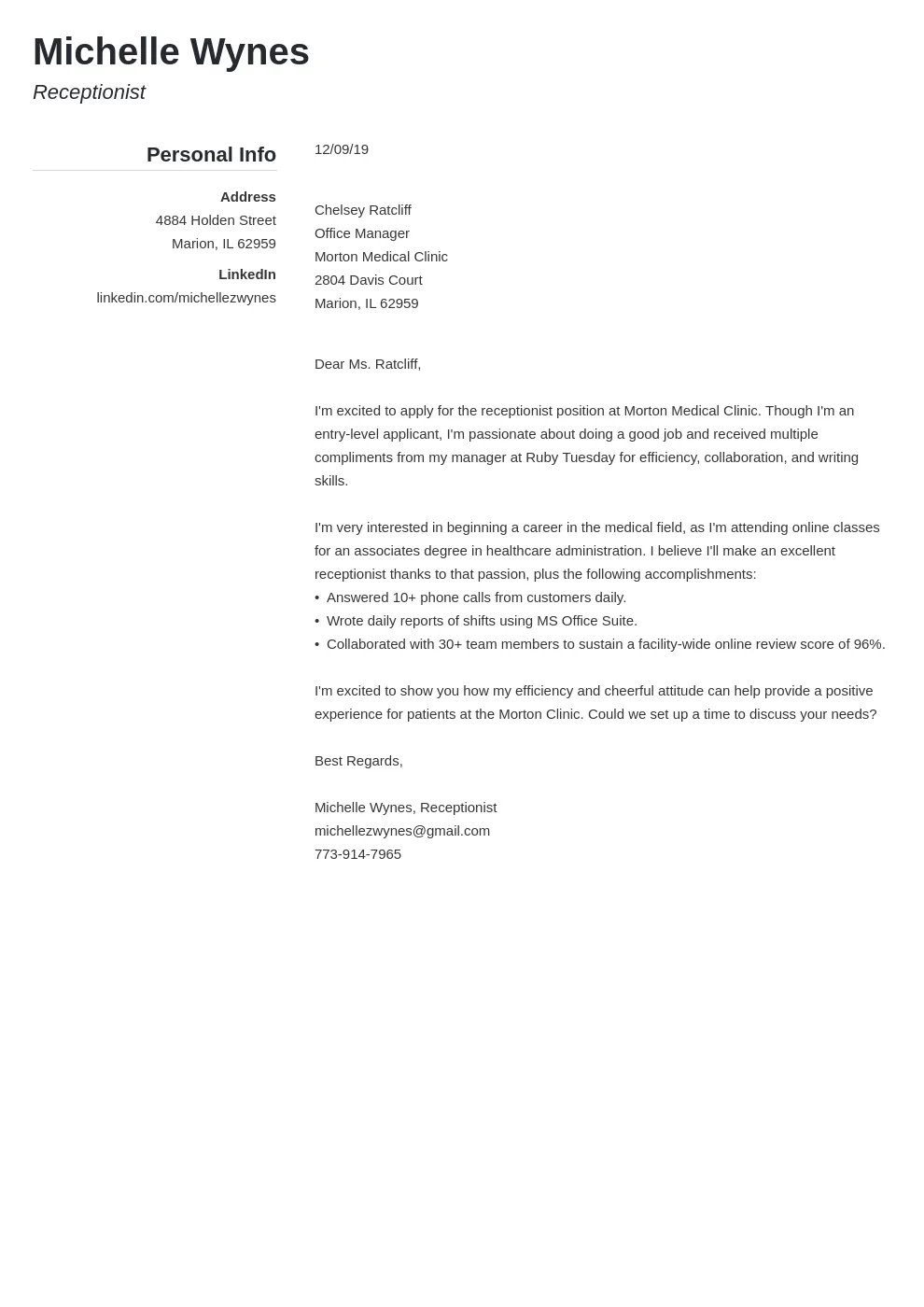 36598 student cover letter purpose