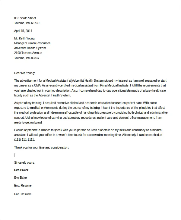 36601 medical assistant action